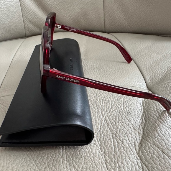 Saint Laurent SL 174 003 Square Sunglasses - Picture 2 of 2